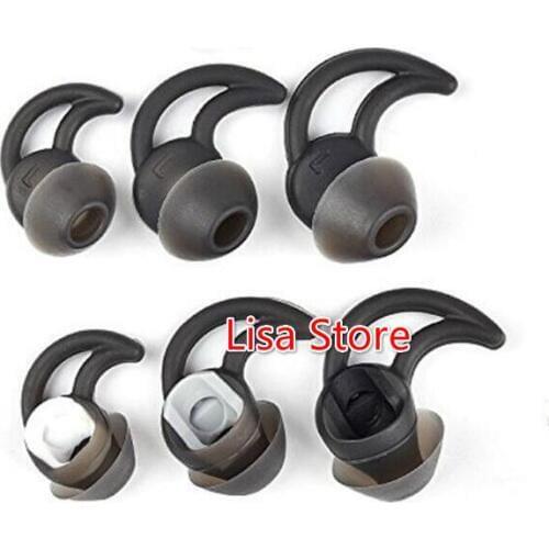 Free 30 Pairs/ 10 sets Replacement Noise Isolation Silicone Earbuds Tips for Bose Soundsport Wileless QC20 QC30 In Ear Earphones