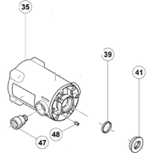 SHELL FOR HIKOKI SP18VA 320945