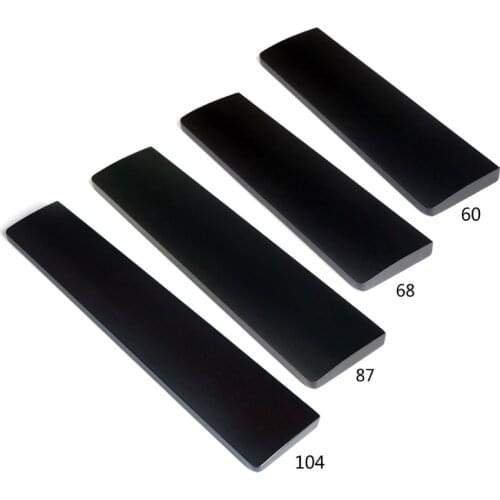 Wood Wrist Rest Pad Keyboard Wood Black Wrist Rest Support Protection With Anti-Slip Pad for Mechanical Keyboard
