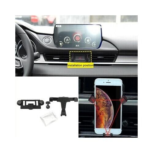 Car Air Vent Mount Phone Holder Stand for Mazda 6 / Atenza 2019-2020