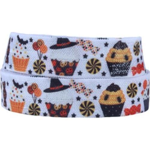 FLRA FOE 5/8 inch Elastic fold over elastic 100yards roll free shipping halloween foe fold over elastic cake elastic ribbon