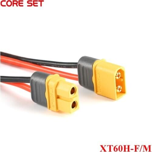 Amass XT60H-F/M (Female/Male) Cable Parallel Battery Connector With Wire Battery Plug Connector pack charging port