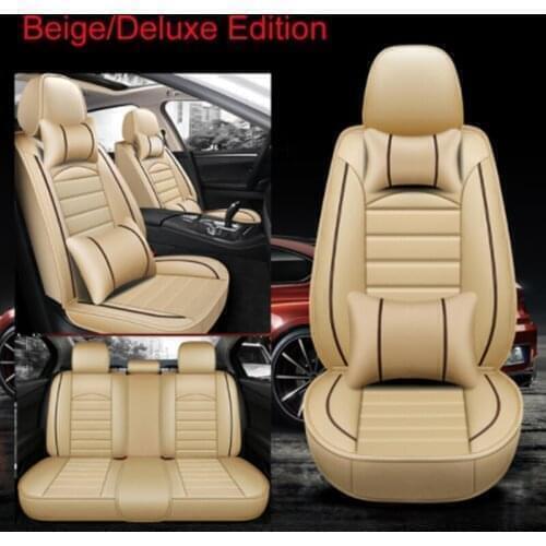 WLMWL Leather Car Seat Cover for Cadillac all model XTS SRX XT5 CT6 ATSL car accessories Car-Styling 98% 5 seat car model