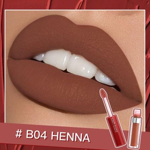 Matte Colorful Liquid Lip Glaze Moisturizing No Fading Nonstick Cup Lipstick Daily Lip Tint Makeup Cosmetic Maquiagem TSLM1