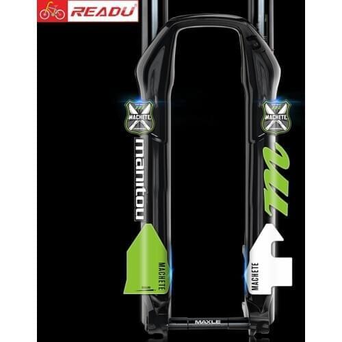 READU Manitou machete bike front fork stickers bicycle front fork decals bike decal bicycle decals