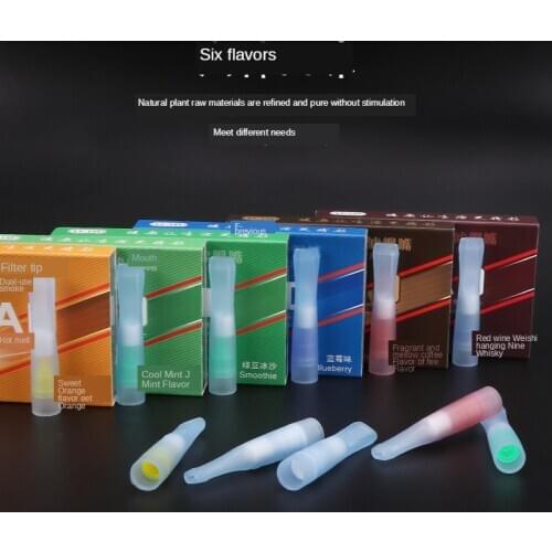8pcs Silica Disposable Tobacco Cigarette Filter Smoking Reduce Tar Filtration Cleaning Holder 10 PCS Cigarette Holder Converter