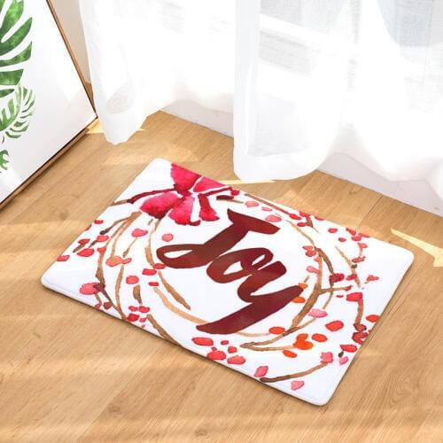 Christmas Serise 004 Home Entrance Doormat Tapete Absorbent Bedroom Living Room Floor Mats Modern Kitchen Mat/Rug/Carpet