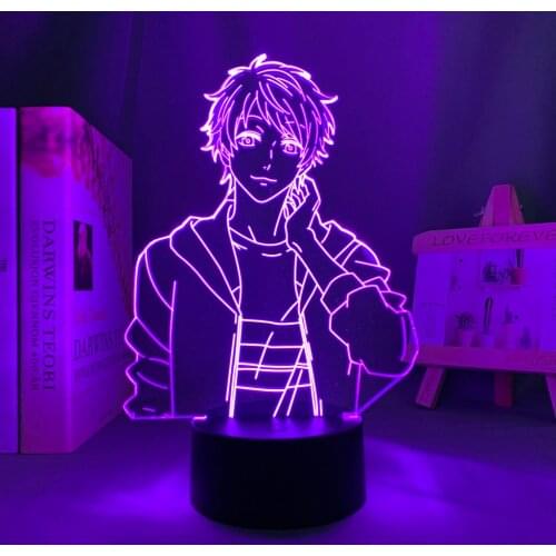 Anime Led Light Wotakoi Love Is Hard for Otaku for Childrens Room Decor Night Light Kid Bithday Gift Manga 3d Lamp Bedroom