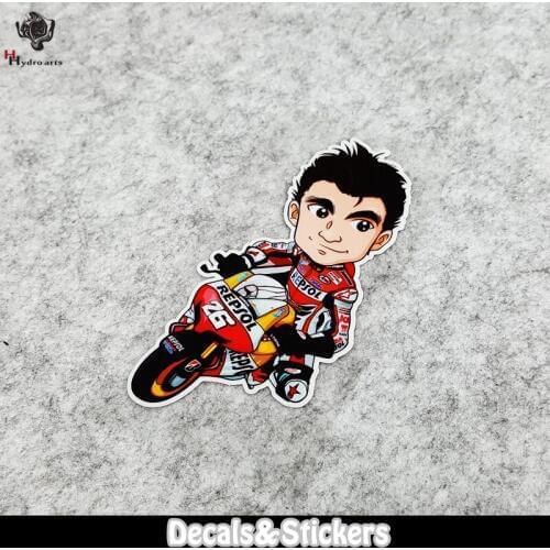 NO.LN173 12x6.5cm NO.26 3M Material Reflective Stickers MOTO GP Car Sticker Decals Racing Stickers Motorcycle Bike