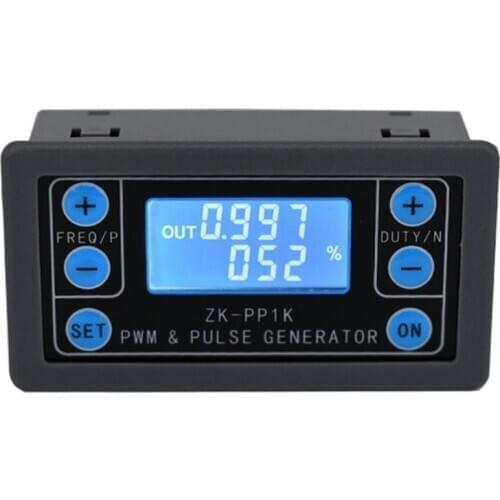 XY-APWM Dual Mode LCD PWM Signal Generator 1-Channel 1Hz-150KHz PWM Pulse Frequency Duty Cycle Adjustable Square Wave Generator