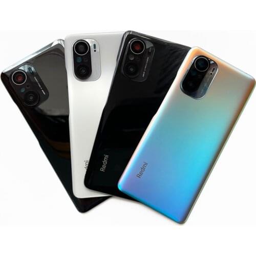 100% Original Glass For Xiaomi Redmi K40 / K40 Pro / K40 Ultra Pro+ Plus Back Battery Cover Rear Door Housing Case Battery Cover