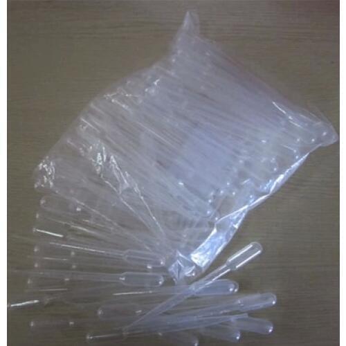 100pcs 3ml graduated Disposable plastic pipette Pasteur pipette plastic Pasteur pipette dropper
