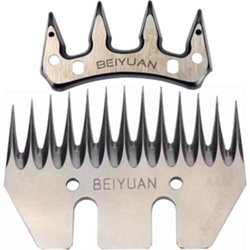 5 Set BEIYUAN Sheep / Goats Shearing Clipper 13 Tooth Blade Alternative Shears Scissors electric sheep shear scissors