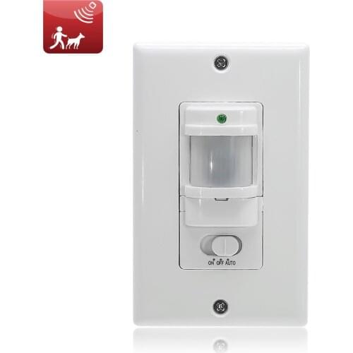110V ~220V AC ON OFF Auto Wall Mounted Motion Sensor Switch ,Automatic Infrared Light Switch with light Control Sensor