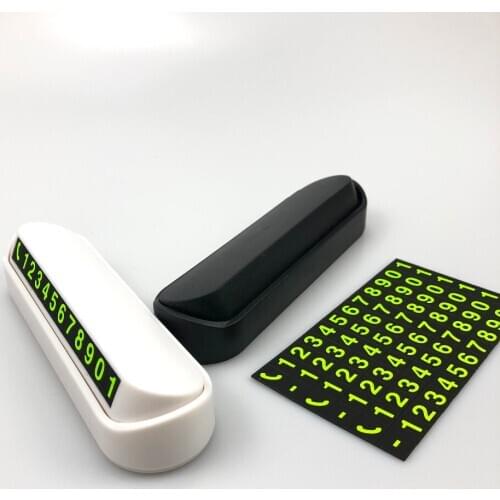 Car Temporary Parking Card For Toyota C-HR Matrix Mirai FUN WAY AURIS JPN Taxi AVALON Century Rush Fortuner Harrier SEQUOIA