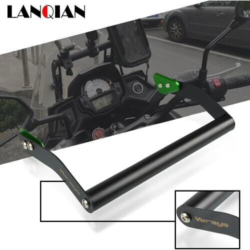 For KAWASAKI Versys 650 KLE650 Motorcycle Mobile Phone Holder navigation bracket KLE650 Versys650 2015 2016 2017 2018 2019 Parts