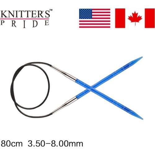 Knitters Pride Marblz 80cm Fixed Circular Needles DIY Craft Knitting Needle