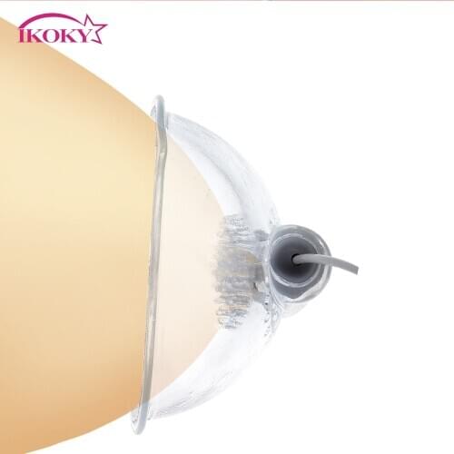 IKOKY Nipple Sucker Vibrator 10 Frequencies Breast Massager Sex Toys for Women Clitoris Massager Breast Pump Enlarge Erotic