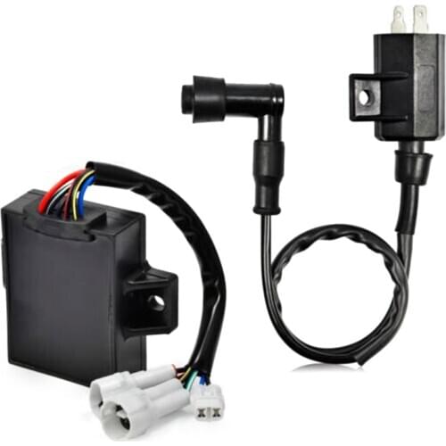 Motorcycle Ignition Coil CDI Box Ignition Module For Kawasaki Bayou 220 KLF220A 1988-1995