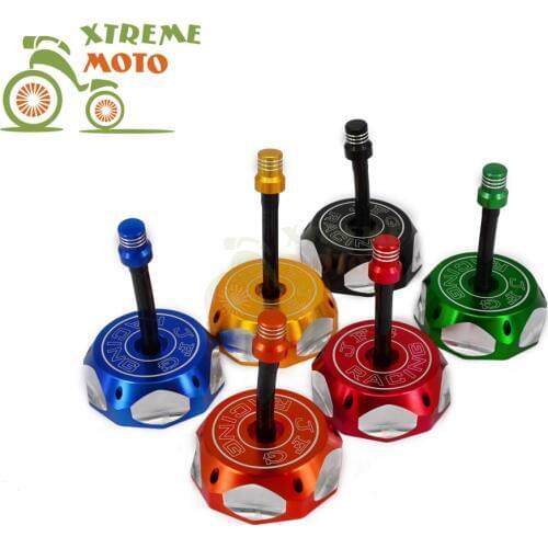7 Color CNC Gas Fuel Tank Cover Cap For CRF50 XR50 Lucky MX Thumpstar Explorer Braaap Atomic Dirt Pit Bike Offroad Motorcycle