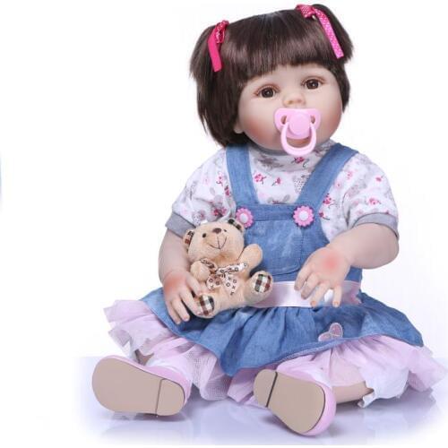 NPK All soft glue into the water bath doll simulation baby doll high-end material environmental creative gift