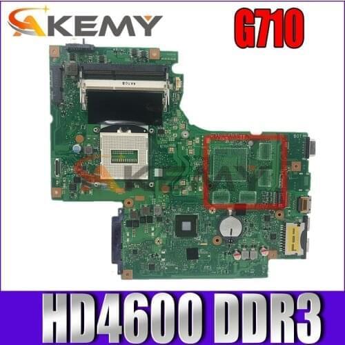 Akemy Laptop Motherboard For Lenovo IdeaPad G710 HM86 HD4600 DDR3 DUMBO2 REV2.1 MAIN BOARD full tested