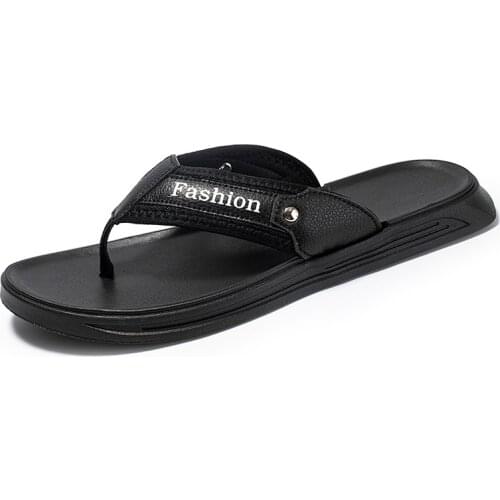 Men Flip Flops Summer Leightweight Beach Outdoor Mens Massage Slippers Home Non-slip Slippers Men Breathable Water Footwear