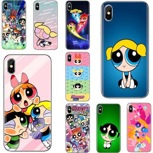 Soft TPU Covers The-Powerpuff-C-Girls For Xiaomi Redmi 2 S2 3 3S 4 4A 5 5A 5 6 6A 7A 9 9T 9C 9A Pro Pocophone F1