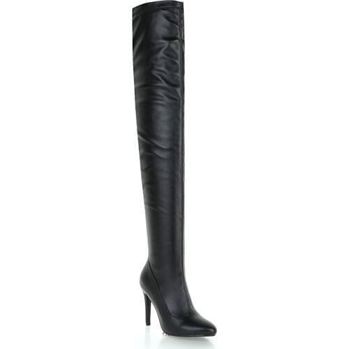 Autumn wind 18 years new sexy high heel with point size code 33 18718-48 knee-high boots boom