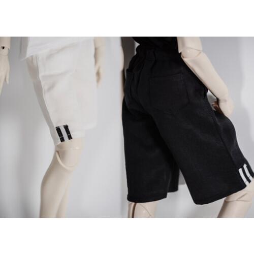 New Black / white Pans/Shorts For 1/4 1/3 SD10 Girl Uncle BJD MSD SD DD Doll Clothes
