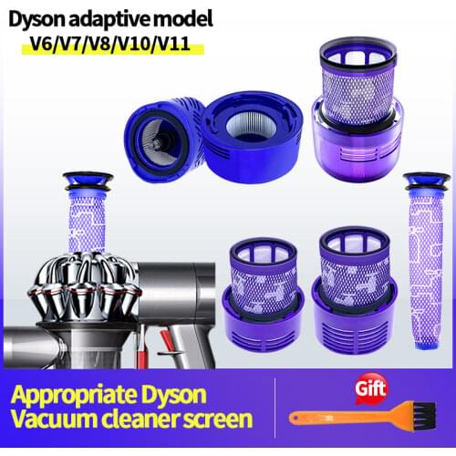 Suitable for Dyson vacuum cleaner filter screen post filter prefilter V6 V7 V8 V10 sv12 V11 accessories