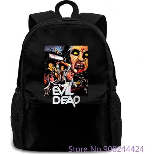 The Evil Dead 1981 Film Poster Colour Printed women men backpack laptop travel school adult student