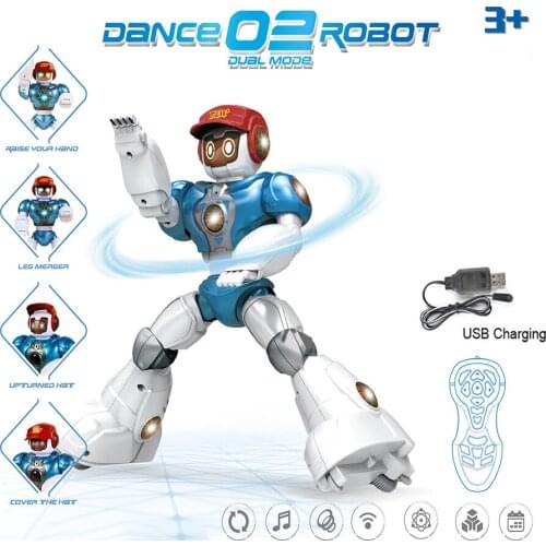 Remote Control Early Education Robot Can Remotely Control Dialogue Hip Hop Smart Dance Parent-Child Interaction Children HC0275