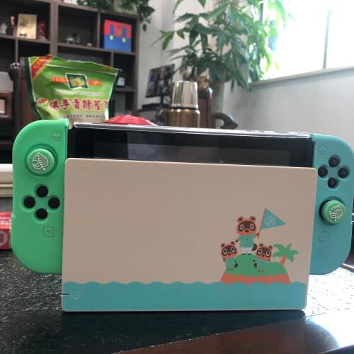 Hot Sales ! Limited Animal Crossing Version Original Charging Dock Set for Ns Switch TV Dock Stand with Logo for Ns Switch