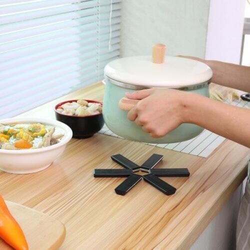 Anti-hot Insulation Pad ABS Non-slip Heat Resistant Mat Coaster Cushion Placemat Pot Holder Kitchen Accessories