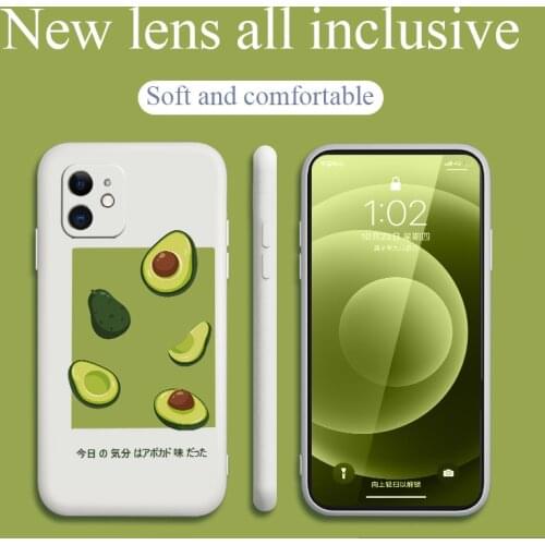 Sweet Orange Phone Case For iPhone 12 Pro Max 11 X XS XR XSMAX SE2020 8 8Plus 7 7Plus 6 6S Plus Silicone Cover