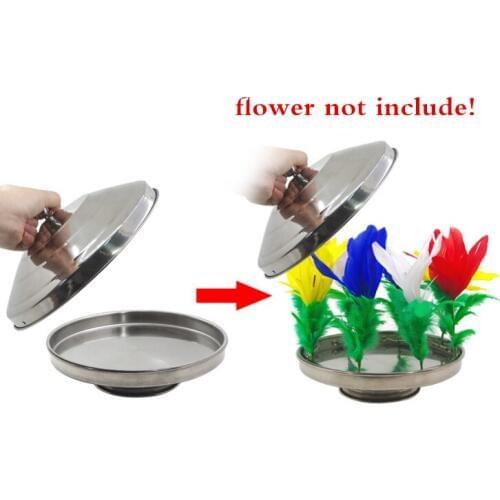 Dove Pan Of Collector - Silver Double Layer/Load,Stage Magic Tricks,Illusions, Accessories,Gimmick,Appearing Magia,Joke,Fun