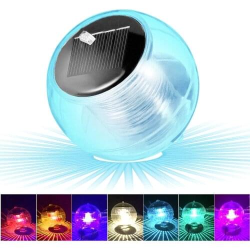 1 Pack Yohencin Solar Floating Pool Light Swimming Pool Lamp Underwater Solar Swimming Ball Water Light Underwater Light