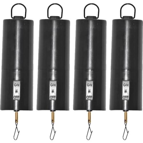 4 Pcs Wind Spinner Motor Battery Operated Hanging Display Wind Spinning Motor Wind Chime Garden Decor Accessory