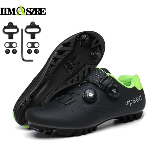Mountain Bike Shoes Cycling Sneaker Mtb Mens Flat Footwear Sapatilha Speed Road Sport Bicycle Cleat Shoes Self-locking Racing