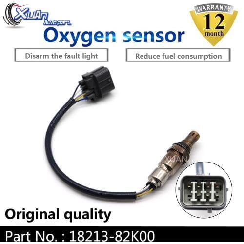 XUAN Lambda O2 Oxygen Sensor AIR FUEL RATIO Sensor 18213-82K00 For Suzuki DA64V HE22S MH21S MH22S MH23S DA64W Wagon R Sorio
