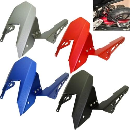 Rear Wheel Tire Hugger Fender Mud Splash Guard with Chain Guard Cover Protector Kit For YAMAHA FZ07 FZ-07 MT-07 2018 2019 2020