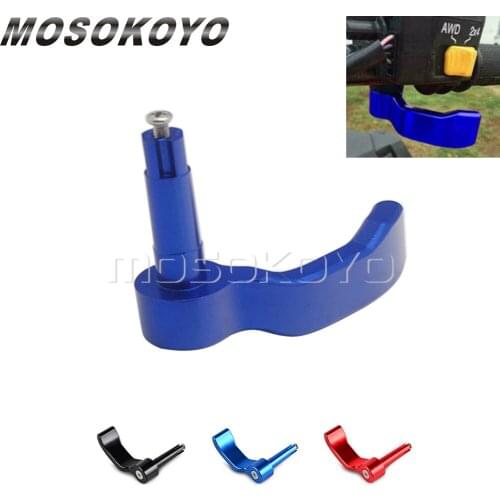 ATV Quad Thumb Throttle Lever Anti-slip CNC Aluminum Control Replacement for Polaris Scrambler Sportsman 500 550 570 850 1000