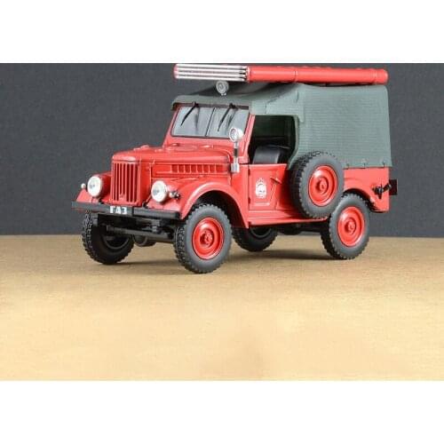 GAZ 69 Jeep Army Classic Nostalgic Soviet Car Diecast 1/43 Scale Alloy Cars Model Russian Vehicle Toys for Boys Collection