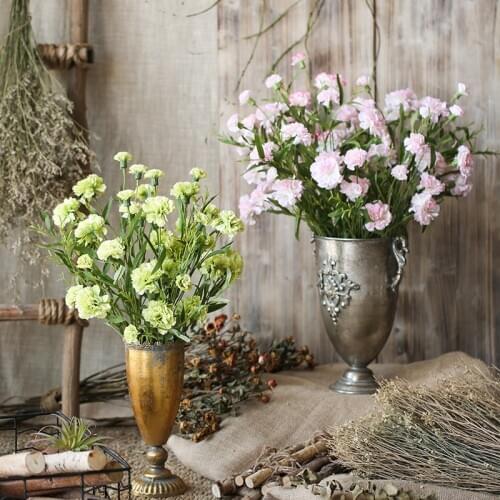 Simulation Carnation 75cm Living Room Decoration Artificial Flower Fake Flowers Home Furnishing Floor Arrangement