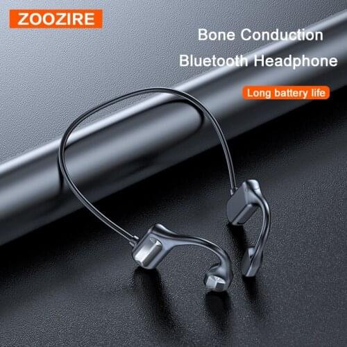 Bone Conduction Headphones Bluetooth Wireless Sports Earphone Waterproof Headset Stereo Hands-free with microphone Running