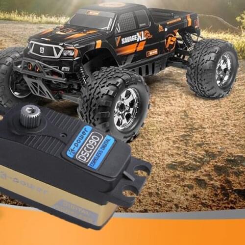 5PCS K-power DSC090 45G 9KG High Speed Coreless Motor Low Profile Digital Servo for 1/10 Wltoys 4WD Racing Off-Road Drift Car