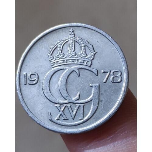 22mm Sweden ,100% Real Genuine Comemorative Coin,Original Collection