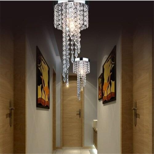 LED Crystal chandelier lighting Fixture Pendant Ceiling Lamp Crystals lampadario lampadari avizeler