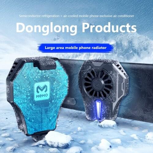 Universal Mini Mobile Phone Cooling Fan Radiator Turbo Hurricane Game Cooler Cell Phone Cool Heat Sink For IPhone/Samsung/Xiaomi